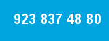 923 837 48 80 923 837 48 80
